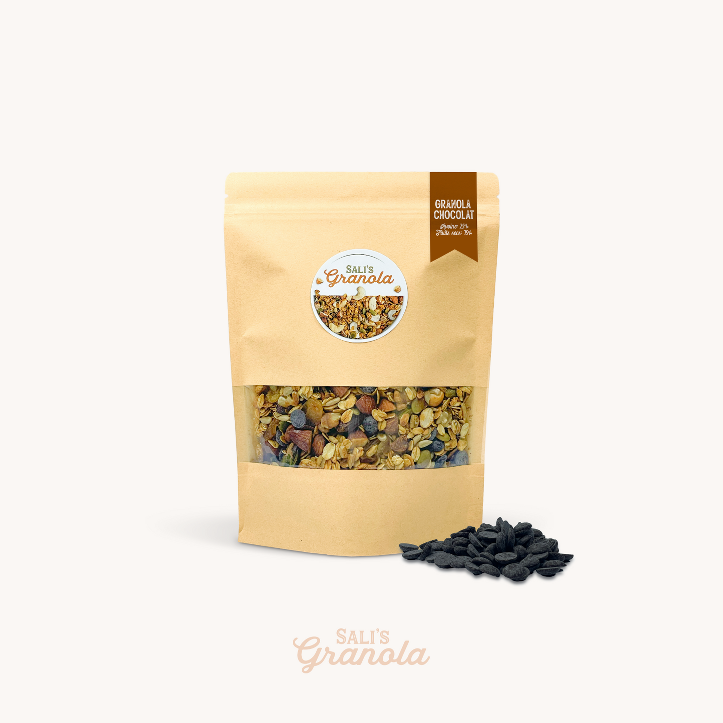 Granola chocolat 75% fruits sec