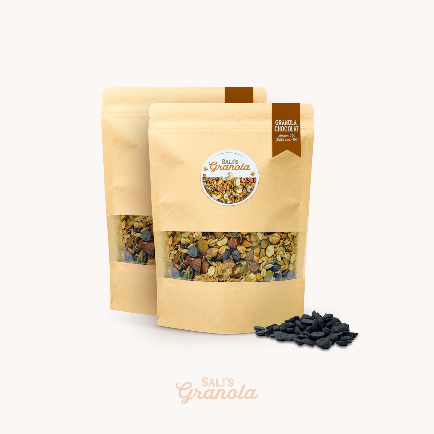Granola chocolat 75% fruits sec