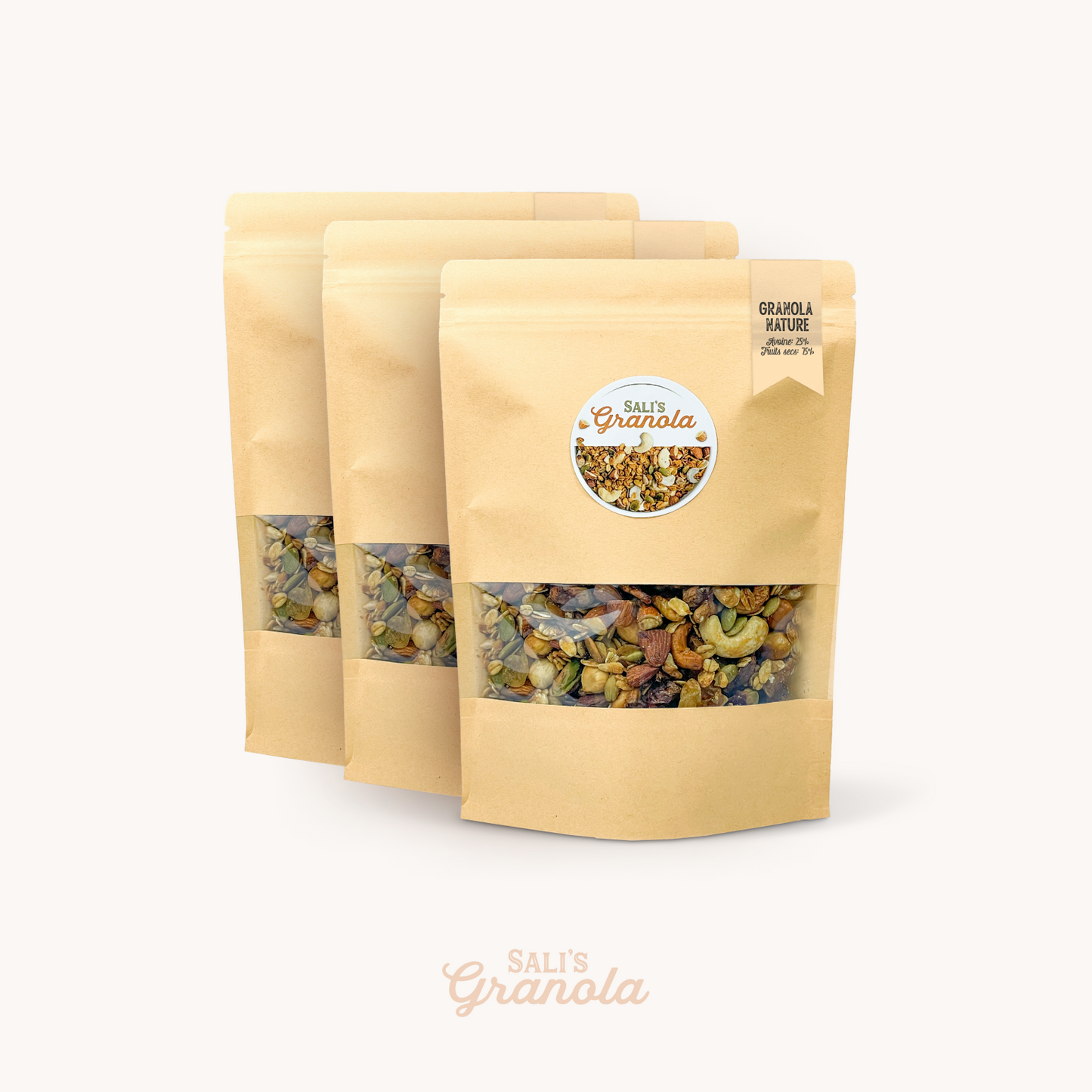 Granola nature 75% fruits sec