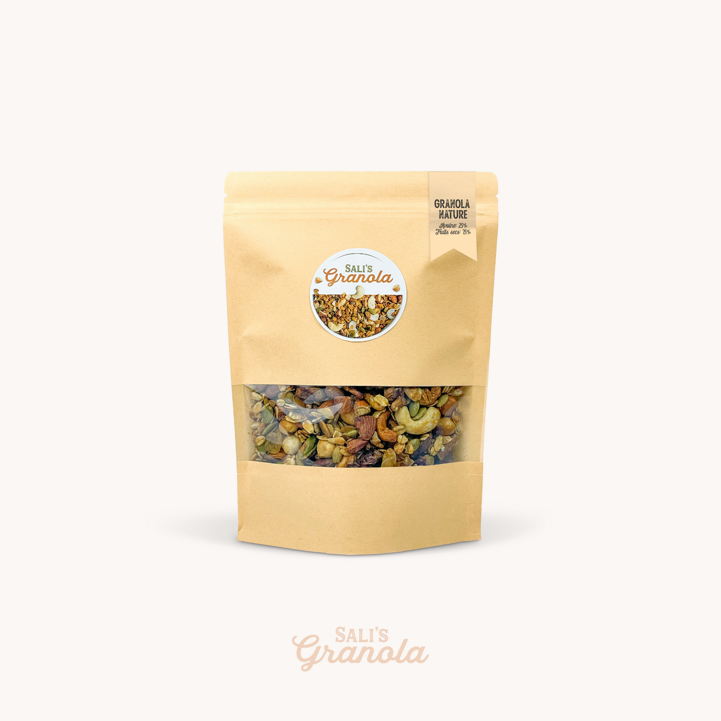 Granola nature 75% fruits sec