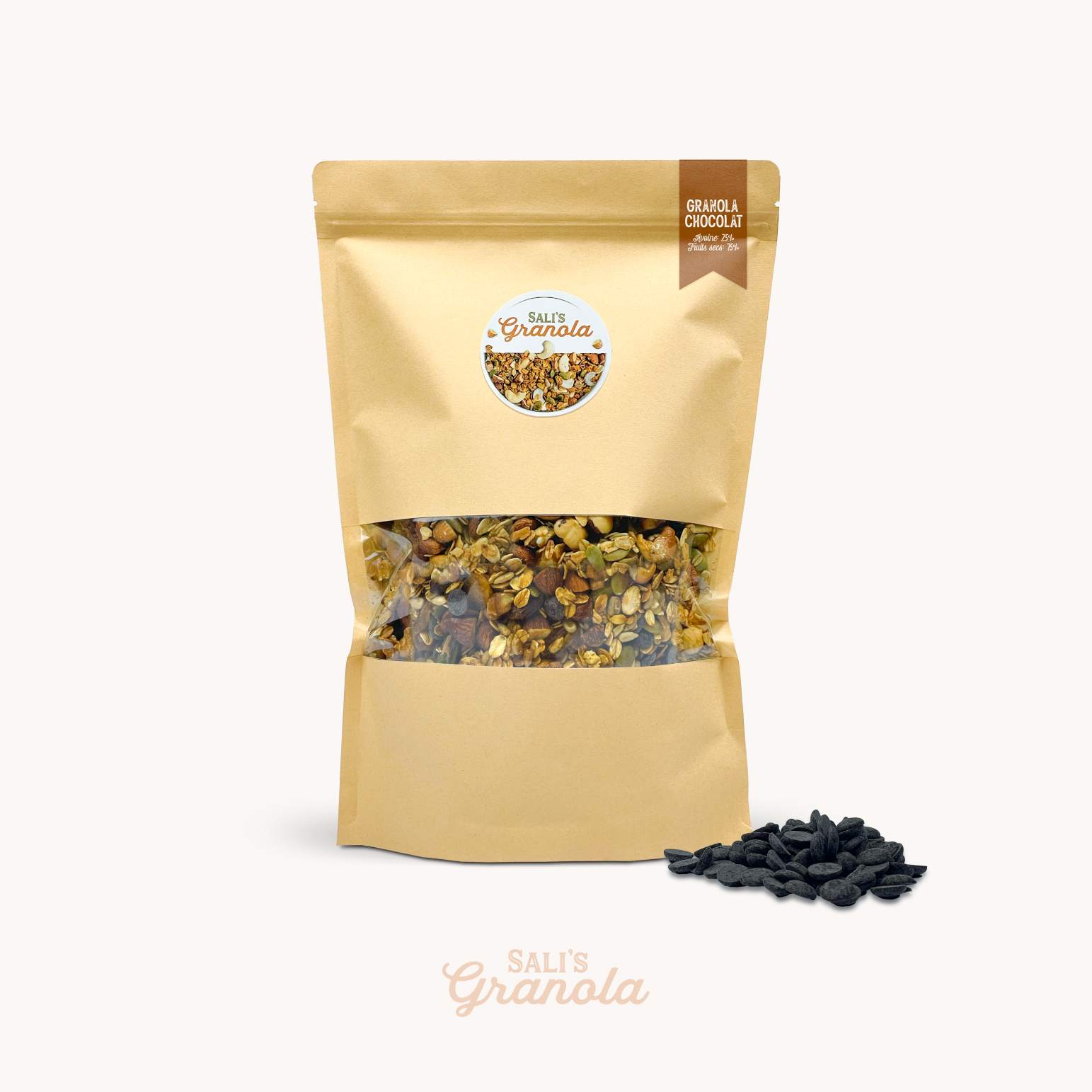 Granola Chocolat 75% Fruits secs