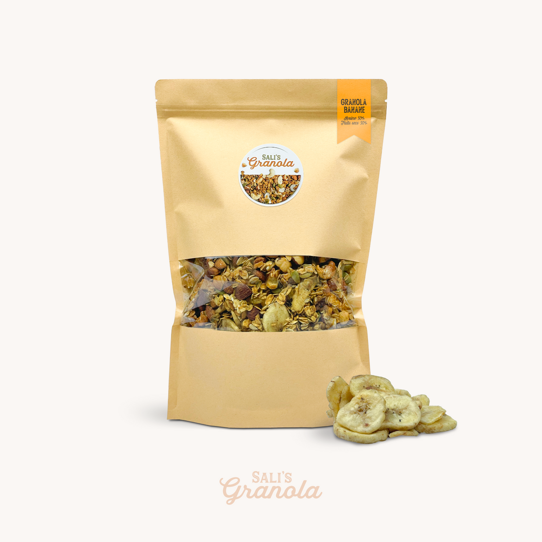 Granola Banane 50% Fruits secs