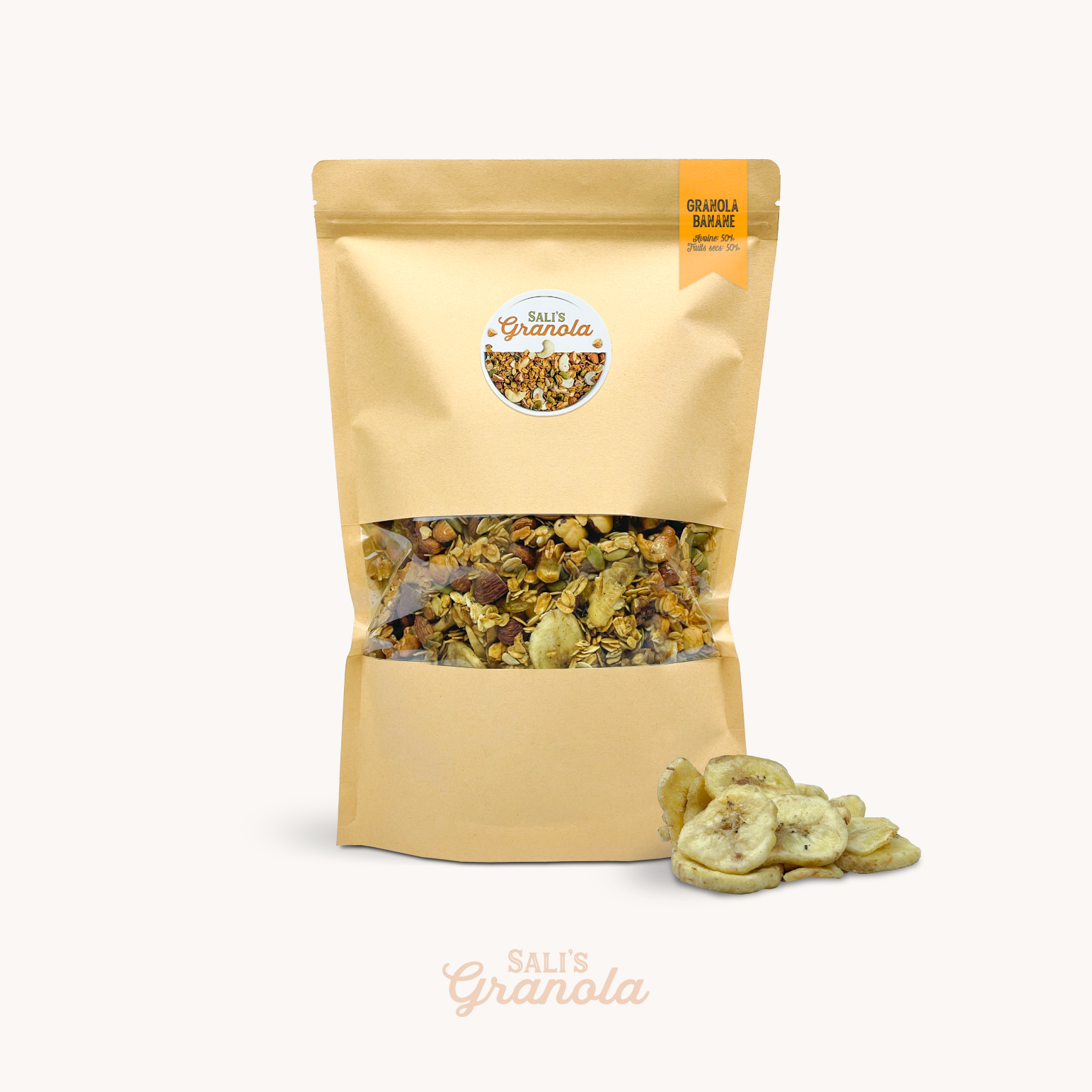 Granola Banane 50% Fruits secs