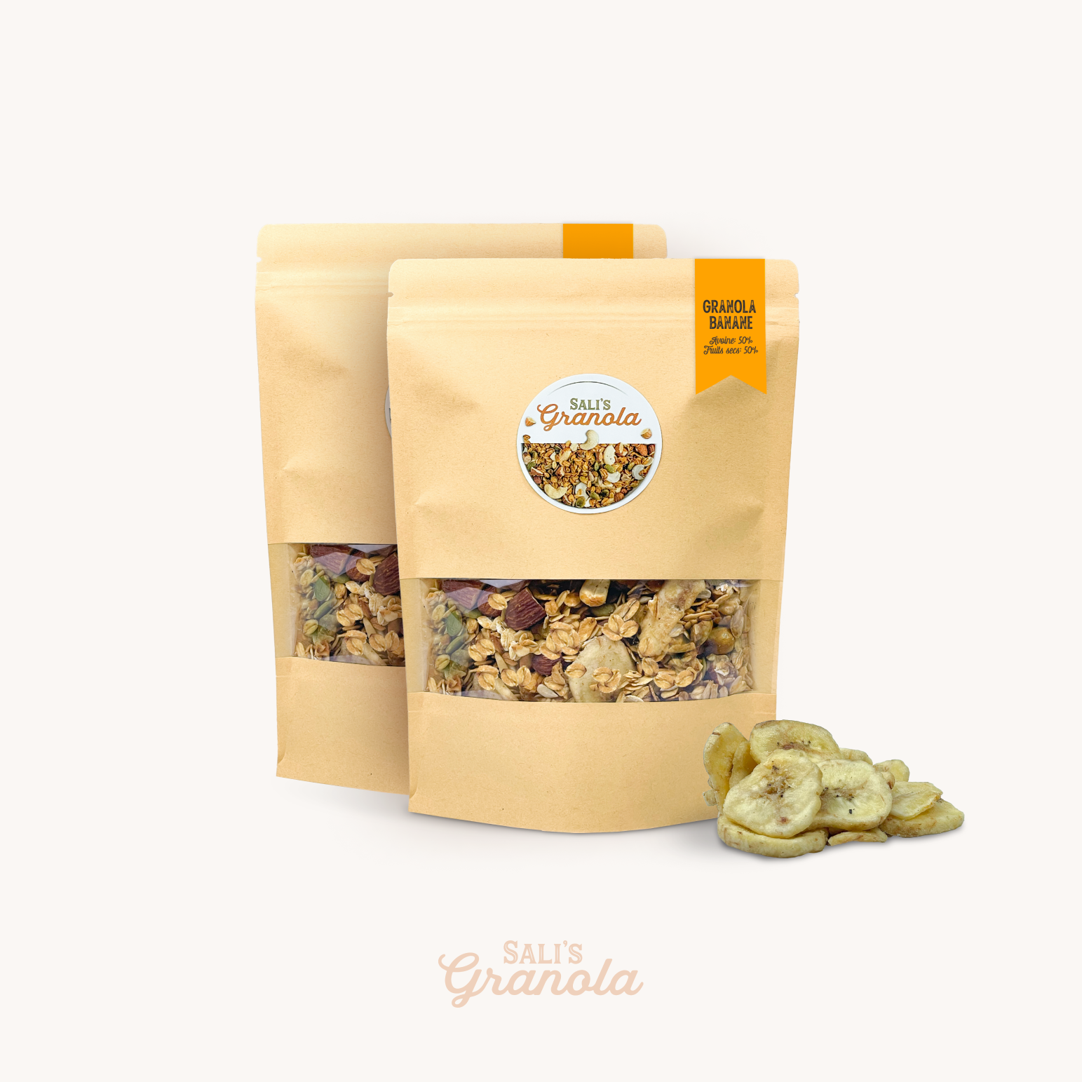 Granola Banane 50% Fruits secs