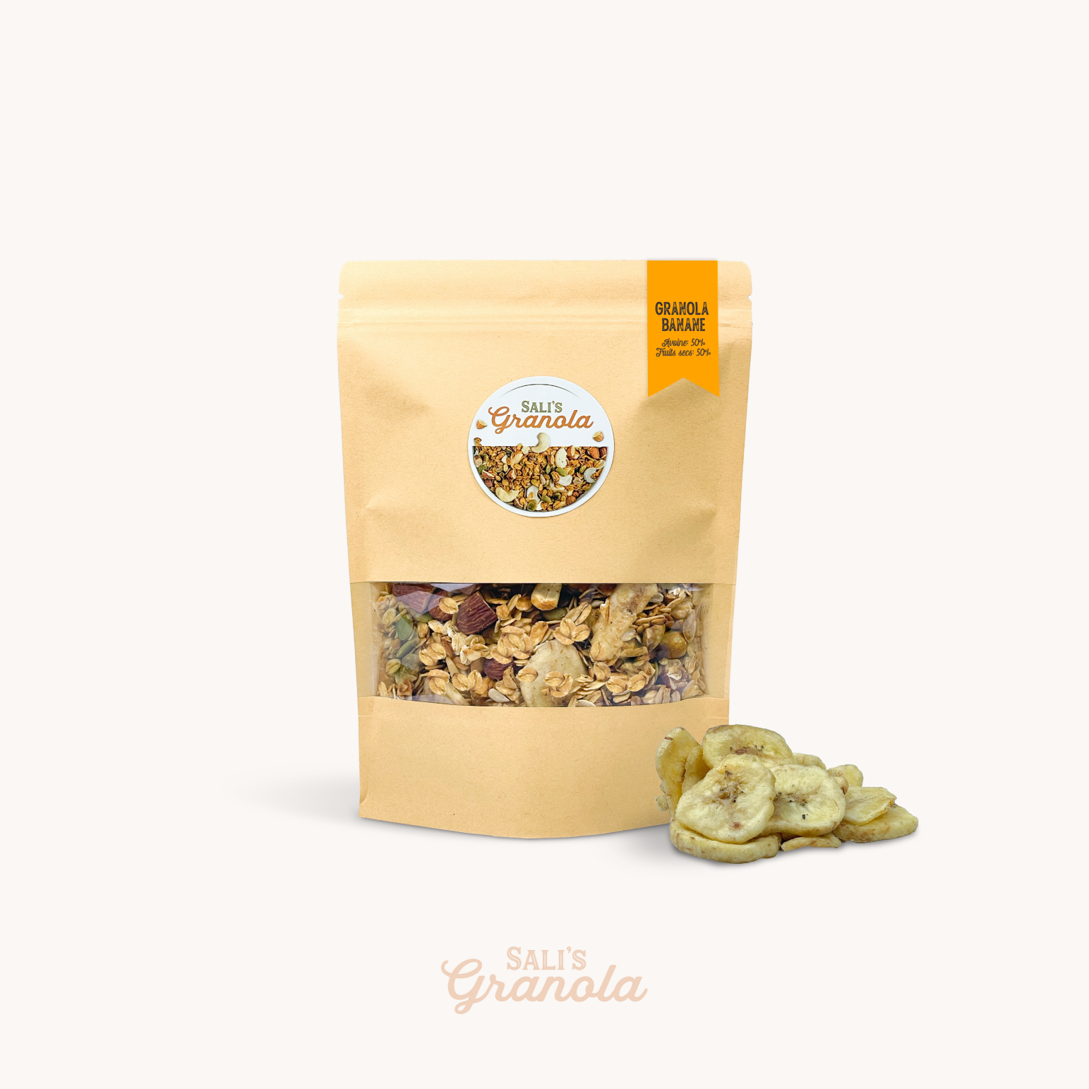 Granola Banane 50% Fruits secs