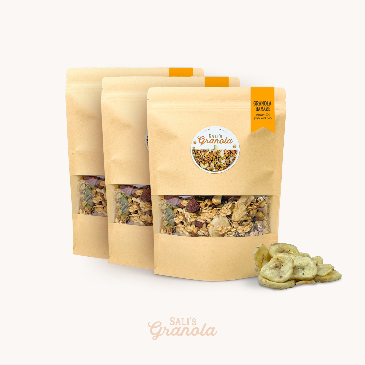 Granola Banane 50% Fruits secs