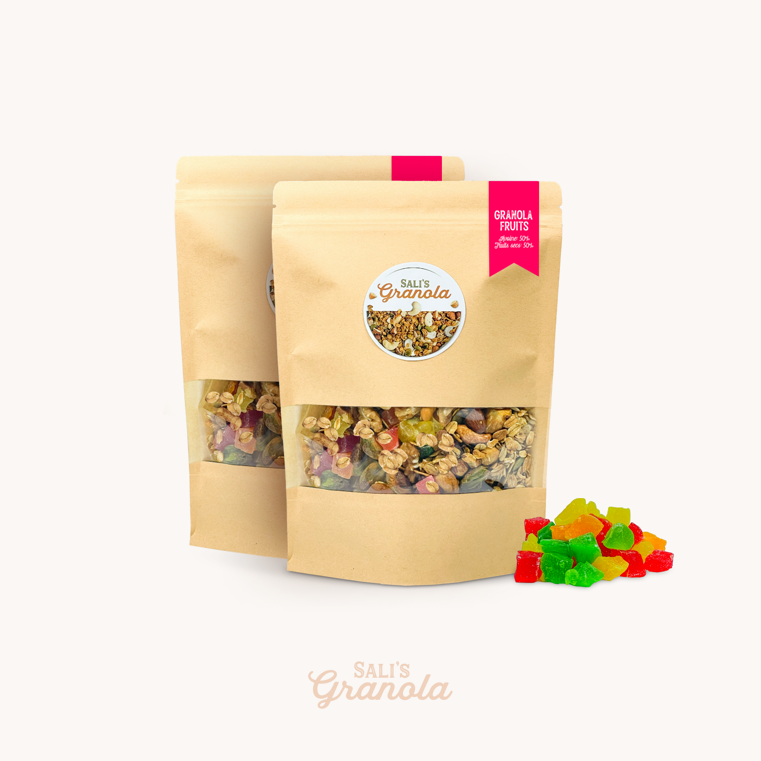 Granola Fruits Confits 50% Fruits secs