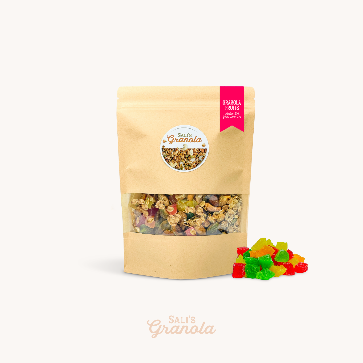 Granola Fruits Confits 50% Fruits secs
