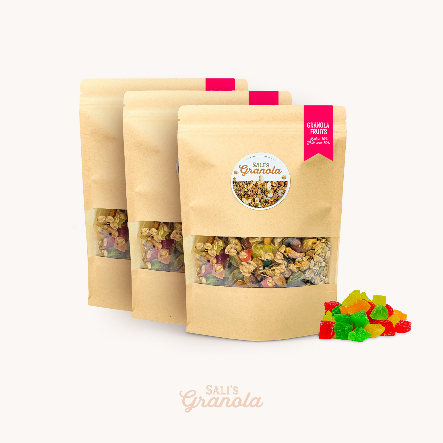 Granola Fruits Confits 50% Fruits secs