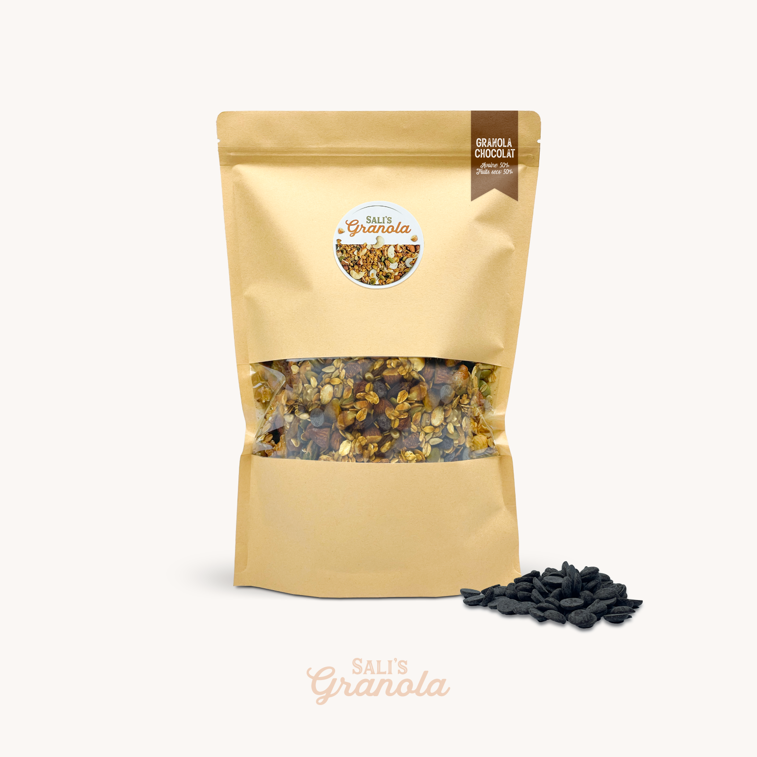 Granola Chocolat 50% Fruits secs