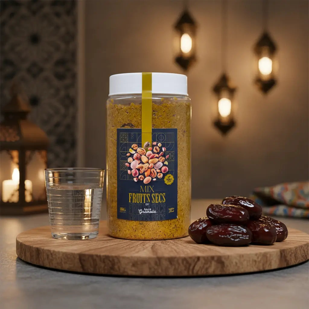 Mix de Fruits Secs Naturel & Énergétique ( LIVRAISON GRATUITE )