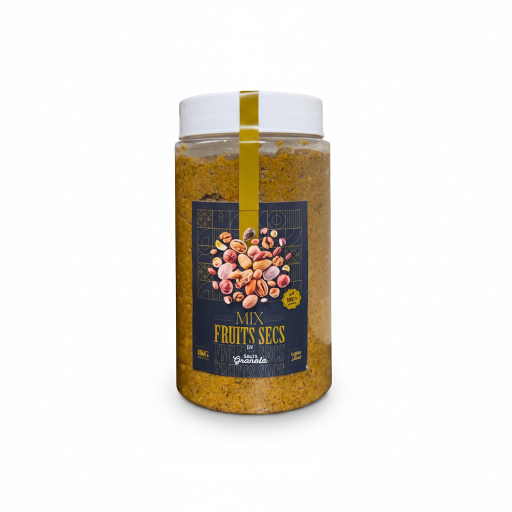 Mix de Fruits Secs Naturel & Énergétique ( LIVRAISON GRATUITE )
